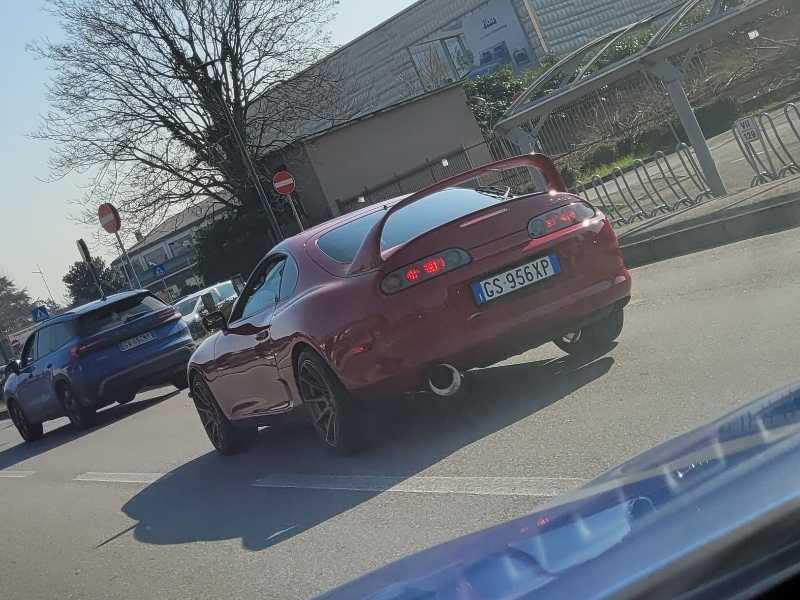 Toyota Supra (1993) spotted in Milan, Italy