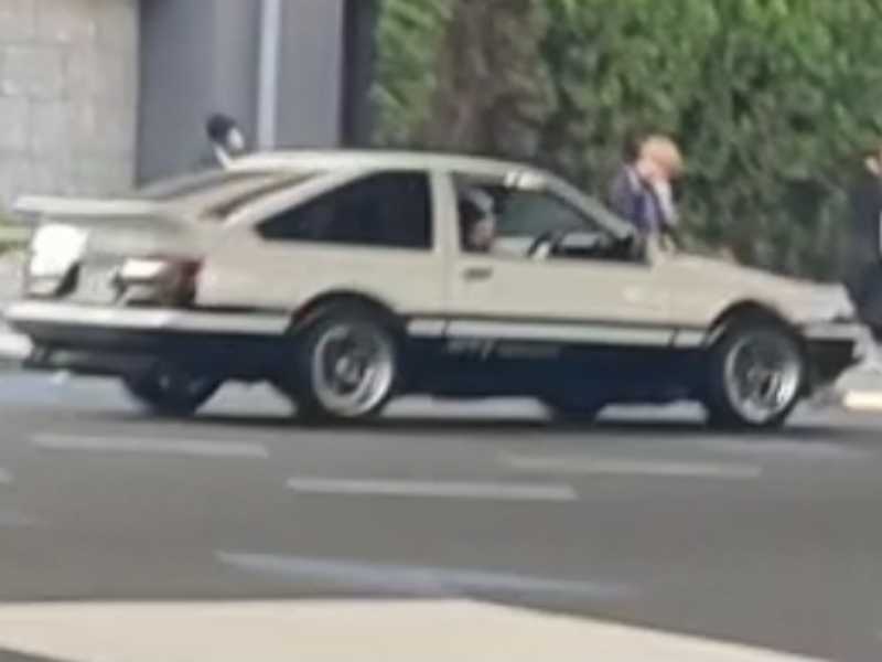 Toyota AE86 spotted in Tokyo