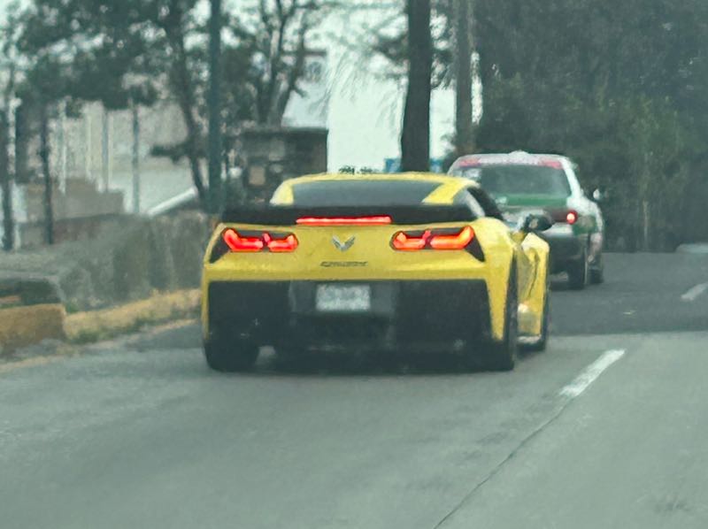 Chevrolet Corvette spotted in Xalapa de Enríquez