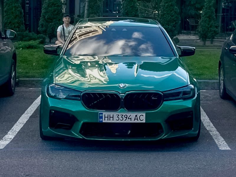 BMW M5 (2021) spotted in Dnipro, Ukraine