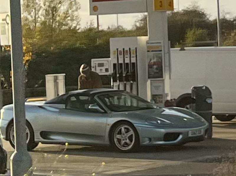 Ferrari 360 Spider spotted in Saint Peters