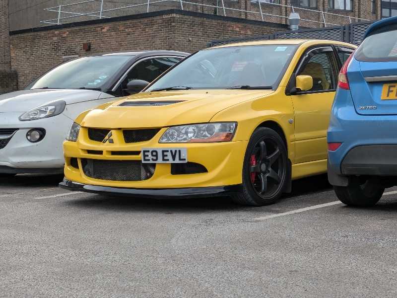 Mitsubishi Lancer Evolution (2005) spotted in Nottingham, United Kingdom