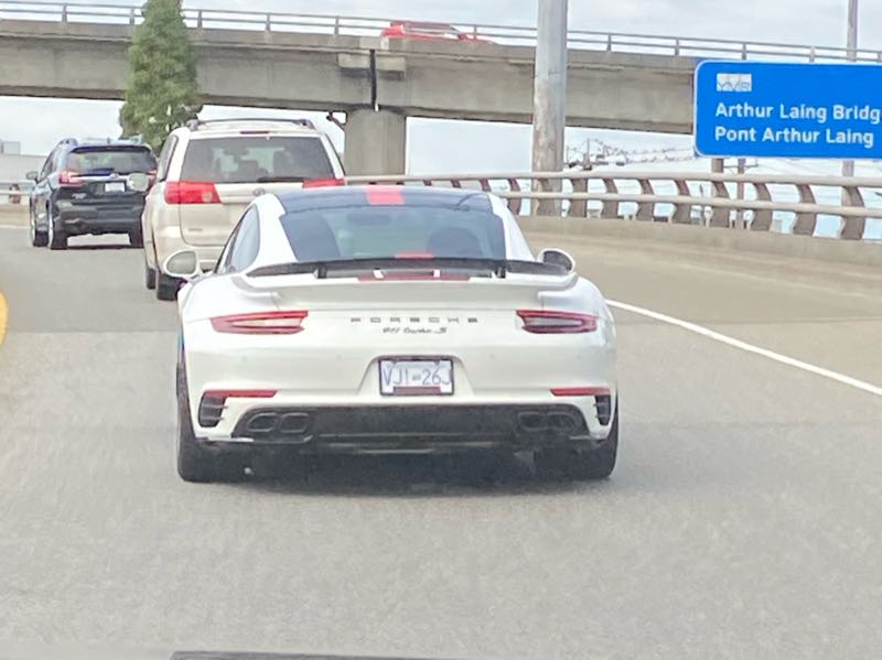 Porsche 911 Turbo S (2021) spotted in Vancouver, Canada