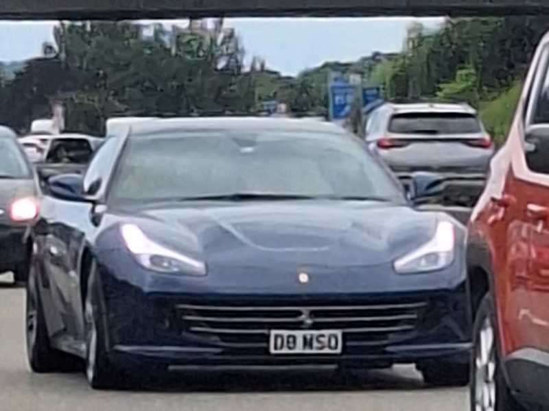 Ferrari GTC4Lusso (2016) spotted in Wörschach, Austria