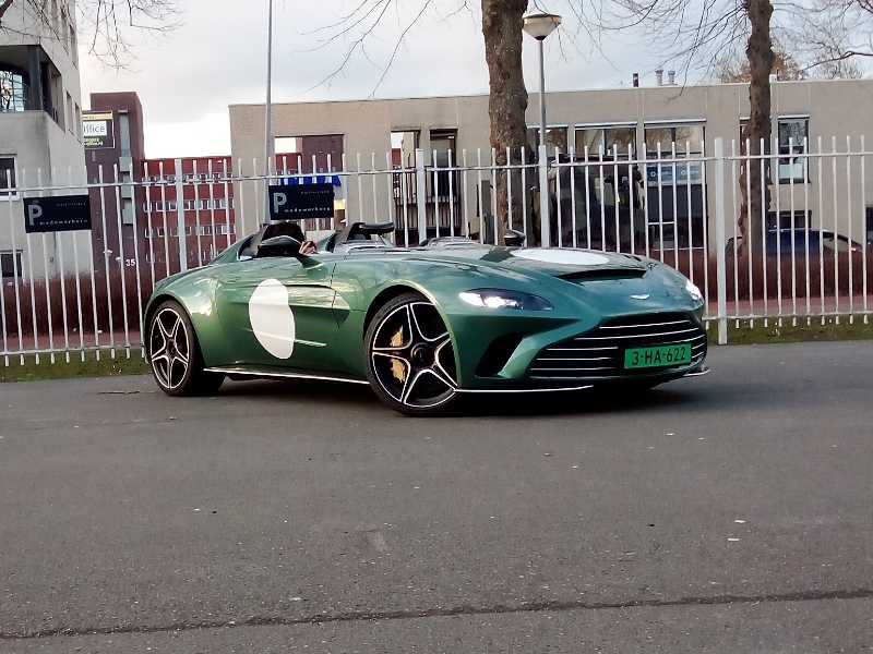 Aston Martin Vantage Roadster spotted in Groningen