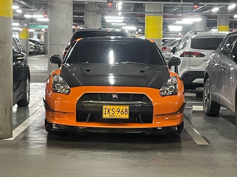 Nissan GT-R spotted in Chía
