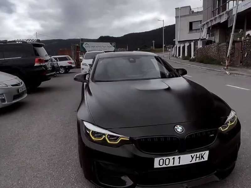 BMW M4 (2014) spotted in Ulan Bator, Mongolia