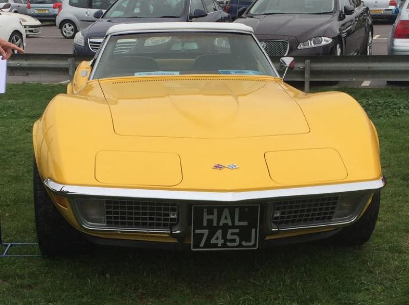 Chevrolet Corvette spotted in Worthing
