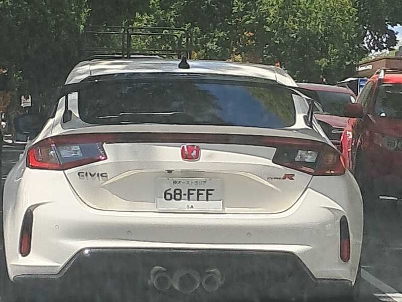 Honda Civic Type R (2023) spotted in Adelaide, Australia