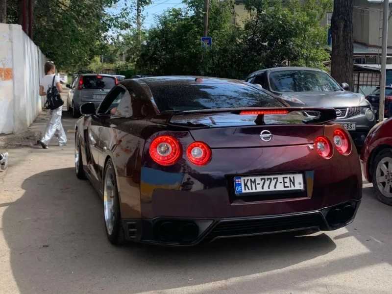 Nissan GT-R spotted in Tbilisi