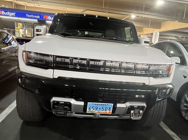 GMC Hummer EV spotted in Paradise
