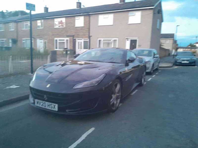 Ferrari Portofino spotted in Peebles