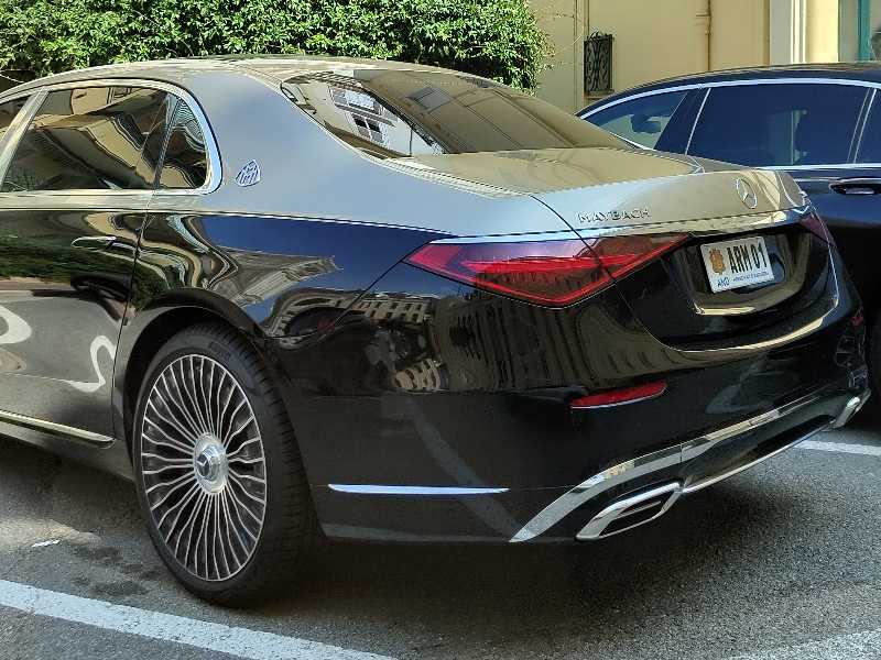Mercedes-Benz Maybach spotted in Monaco