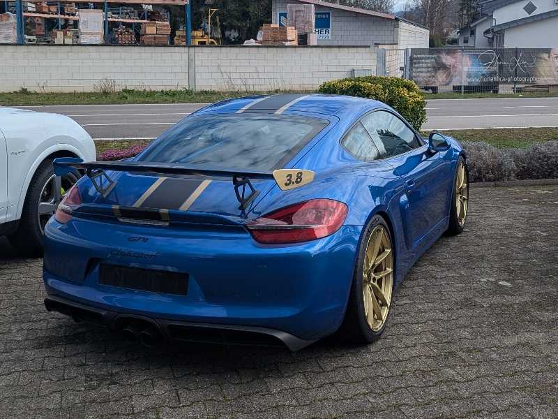 Porsche Cayman spotted in Lahr