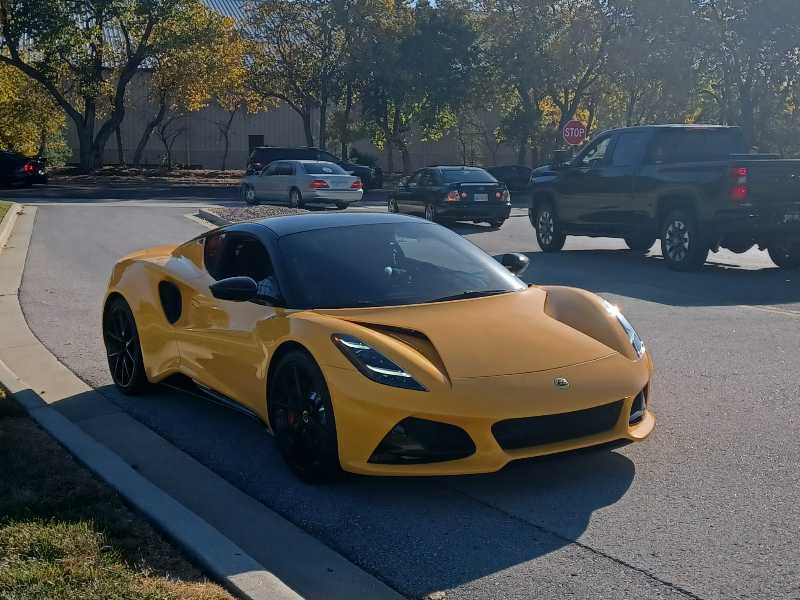 Lotus Emira (2022) spotted in Overland Park, United States