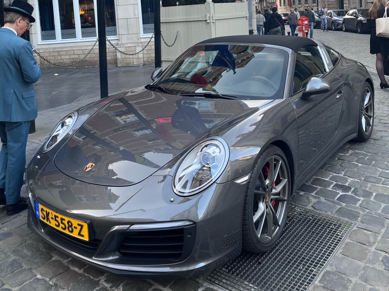 Porsche 911 (2015) spotted in Brussels, Belgium