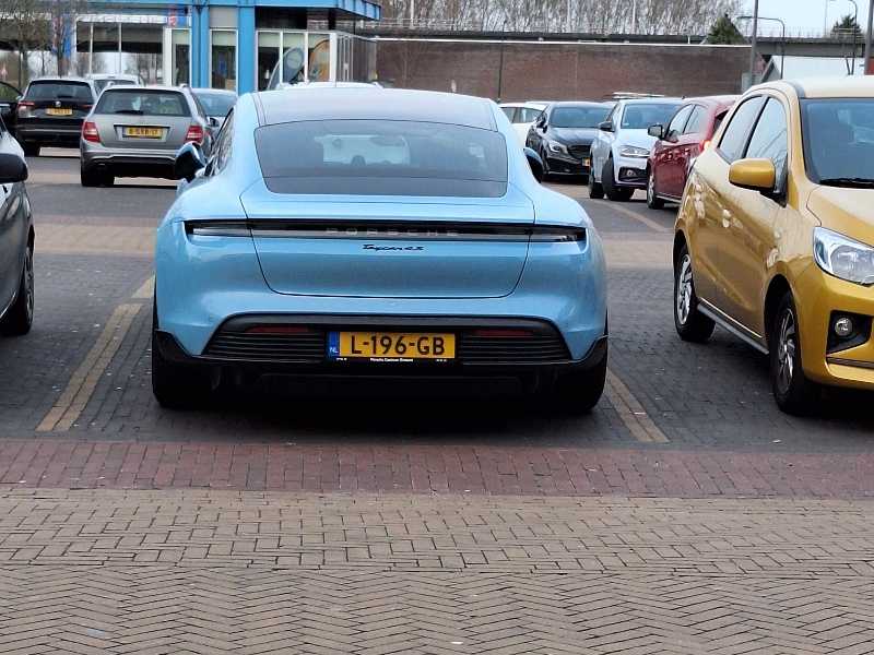 Porsche Taycan spotted in Bergen op Zoom