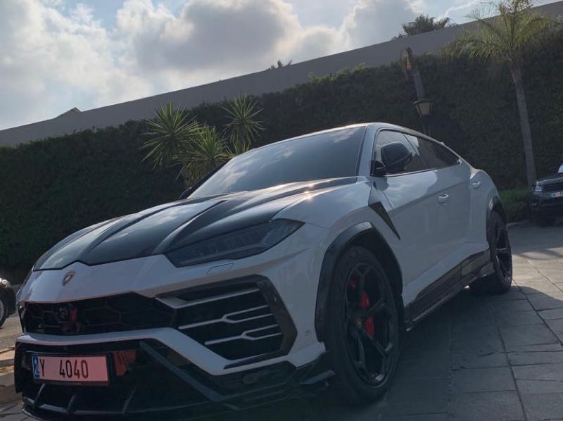 Lamborghini Urus spotted in Tyre