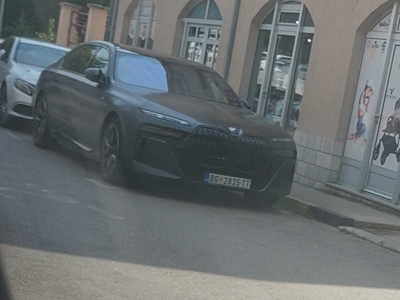 BMW 7 Series spotted in Trebinje
