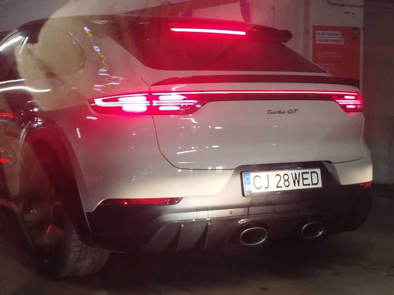 Porsche Cayenne Turbo GT spotted in Cluj-Napoca