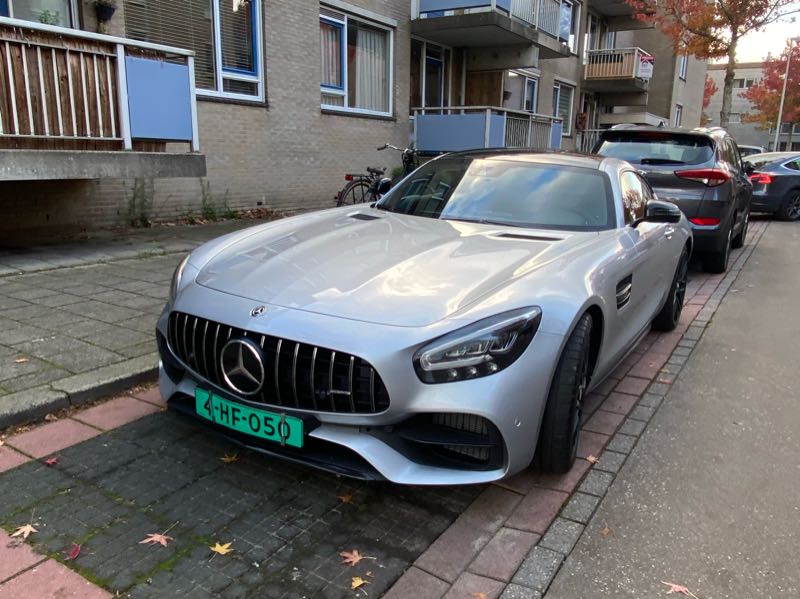 Mercedes-Benz AMG GT (2017) spotted in Alphen aan den Rijn, The Netherlands