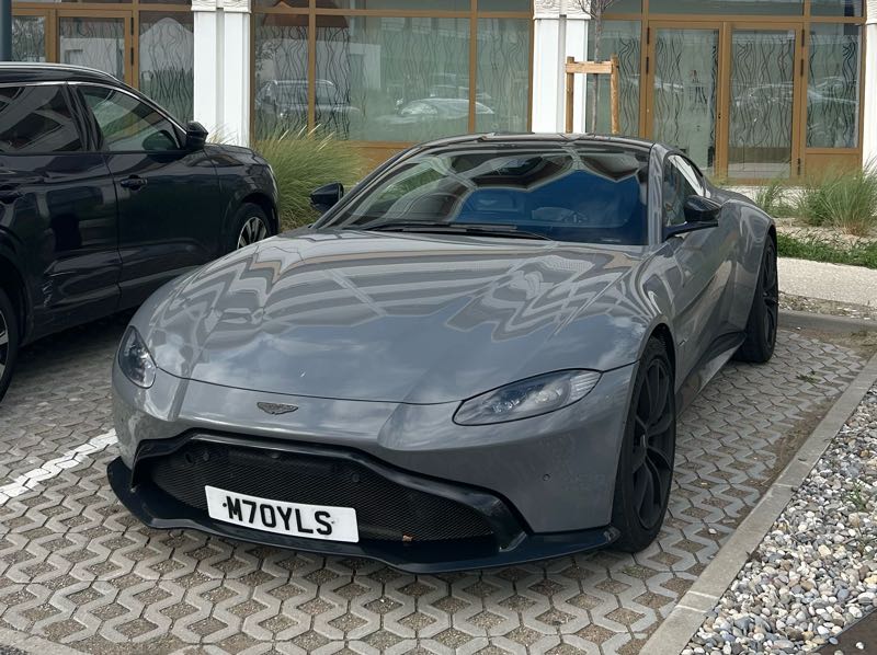 Aston Martin Vantage spotted in La Rochelle