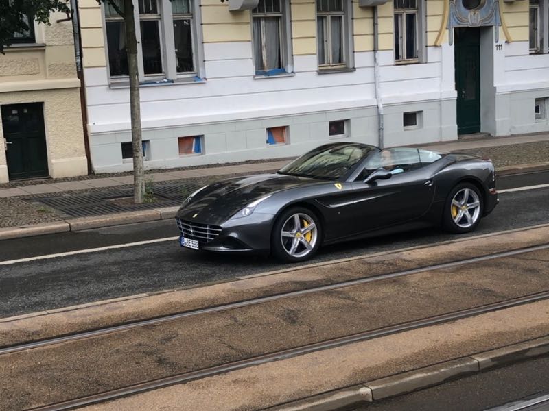 Ferrari California (2014) spotted in Leipzig, Germany