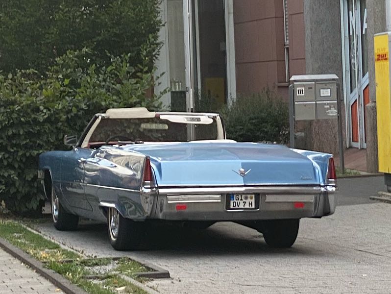 Cadillac Eldorado spotted in Gießen