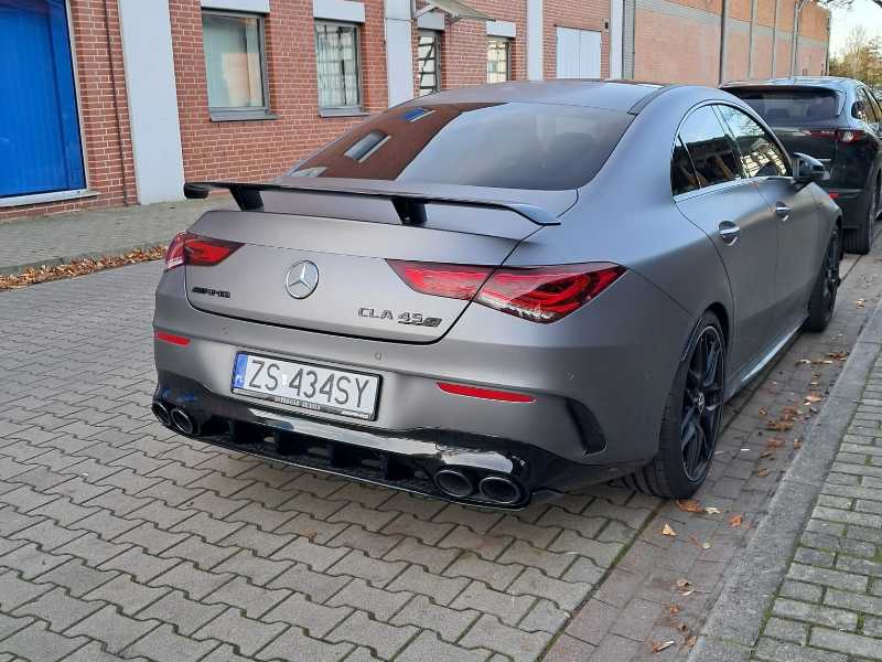 Mercedes-Benz CLA 45 spotted in Szczecin