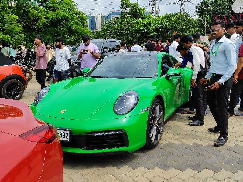 Porsche 911 spotted in Bhubaneswar