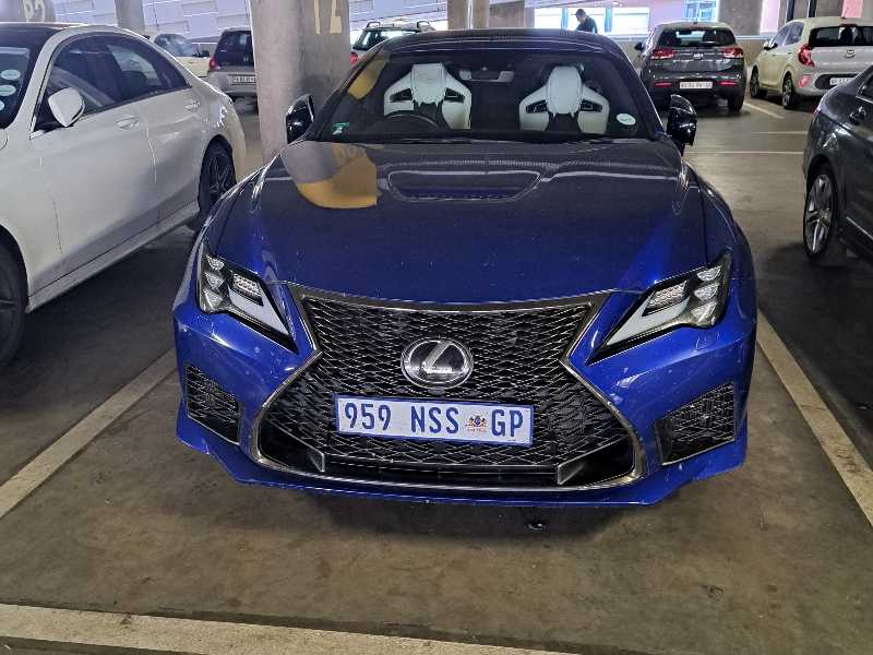 Lexus RC F spotted in Pretoria