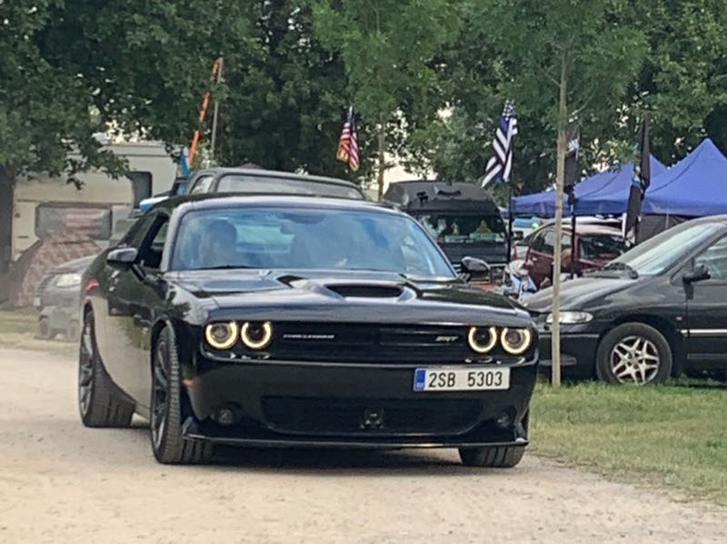 Dodge Challenger spotted in Pasohlávky