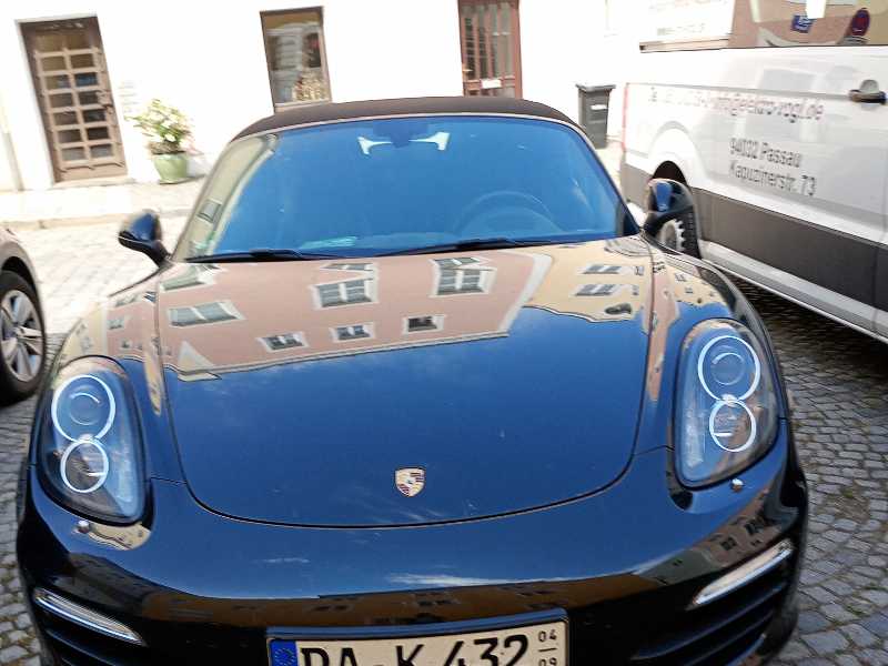 Porsche Boxster spotted in Passau