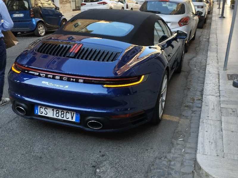 Porsche 911 Carrera S spotted in Latina