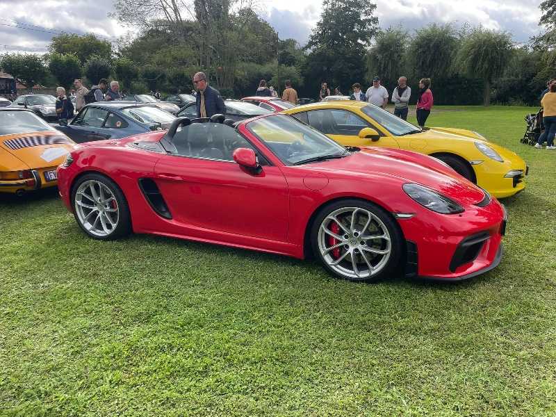 Porsche 718 Boxster Spyder spotted in Évreux