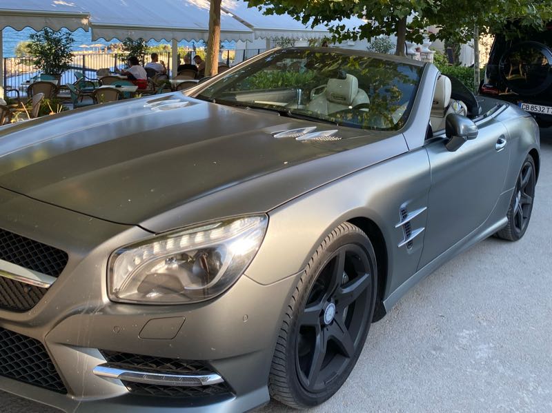 Mercedes-Benz SL63 AMG spotted in Varna
