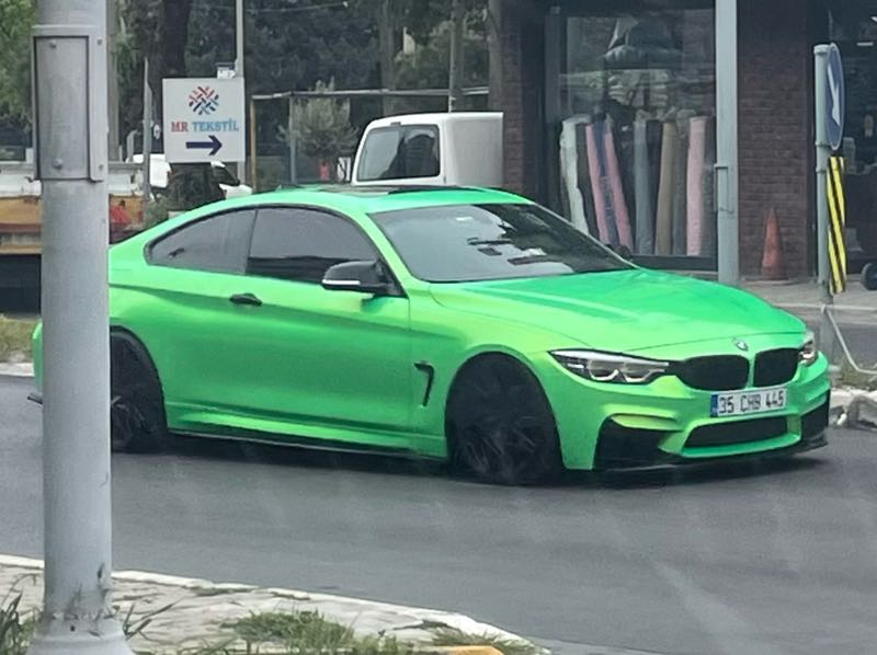 BMW M4 (2015) spotted in İzmir, Turkey