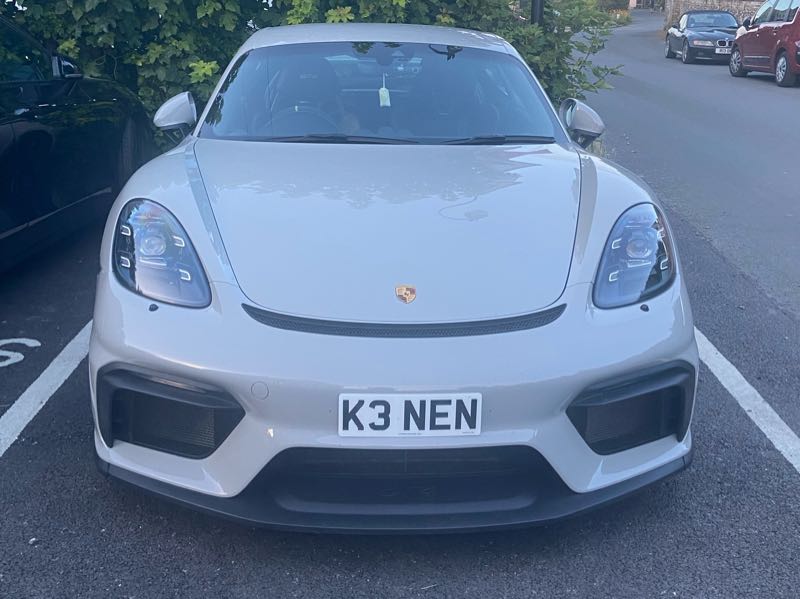 Porsche Cayman GT4 spotted in Saint Peters