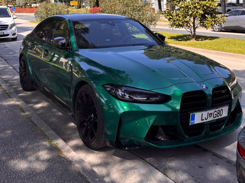BMW M3 (2021) spotted in Izola, Slovenia