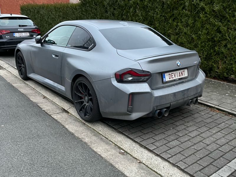 BMW M2 spotted in Roeselare