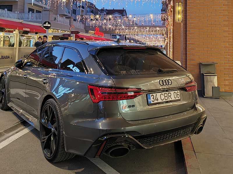 Audi RS 6 spotted in Adapazarı