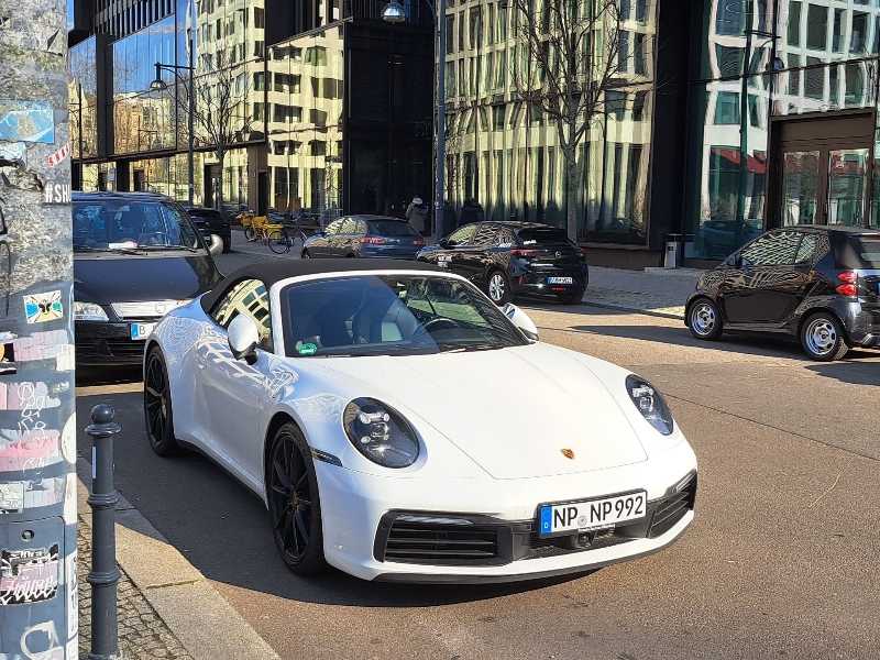 Porsche 911 (2021) spotted in Berlin, Germany