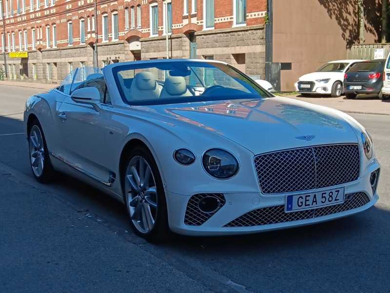 Bentley Continental GT (2024) spotted in Halmstad, Sweden