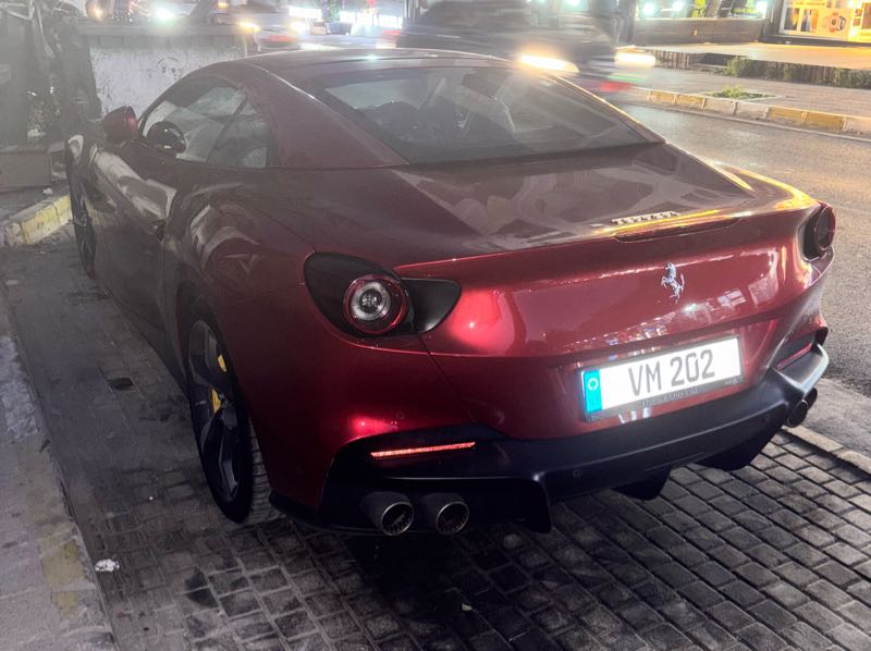 Ferrari California T spotted in Nicosia
