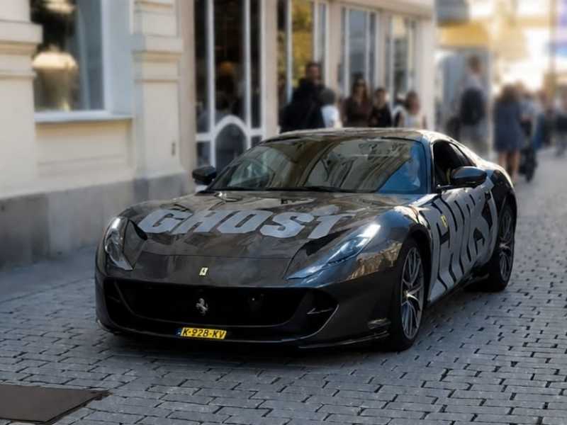 Ferrari 812 Superfast (2017) spotted in Karlovy Vary, Czechia