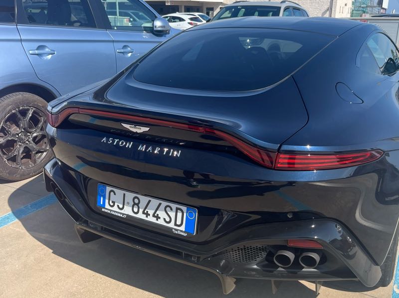 Aston Martin DB11 spotted in La Spezia