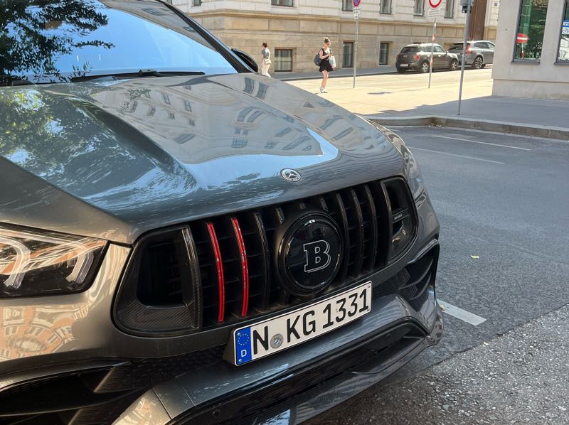 Mercedes-Benz G63 AMG Brabus spotted in Vienna