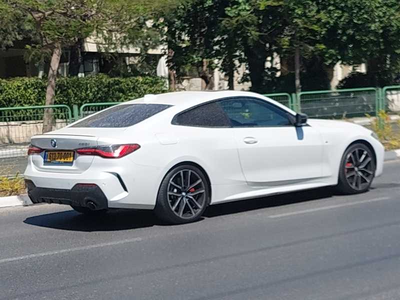 BMW M440i spotted in Tel Aviv