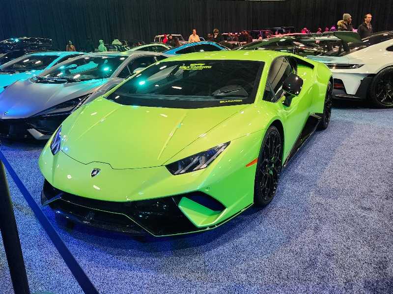Lamborghini Huracán spotted in Detroit