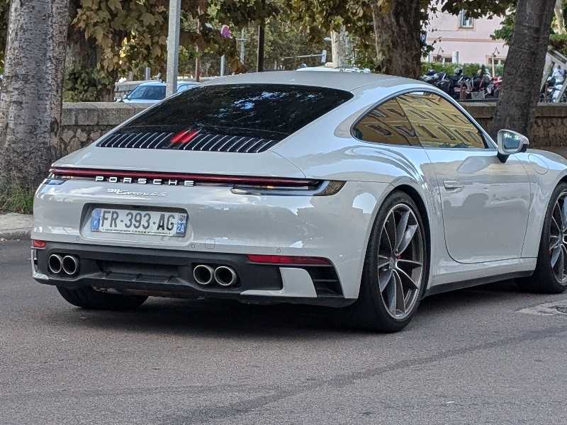 Porsche 911 Carrera S (2023) spotted in Ajaccio, France